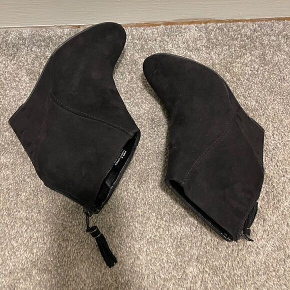 Charming charlie suede booties  - Picture 2 of 12